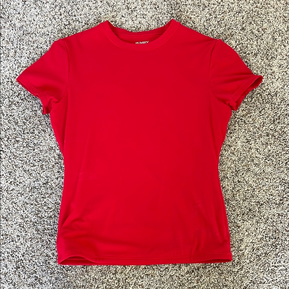 Amazon Red Women's Top